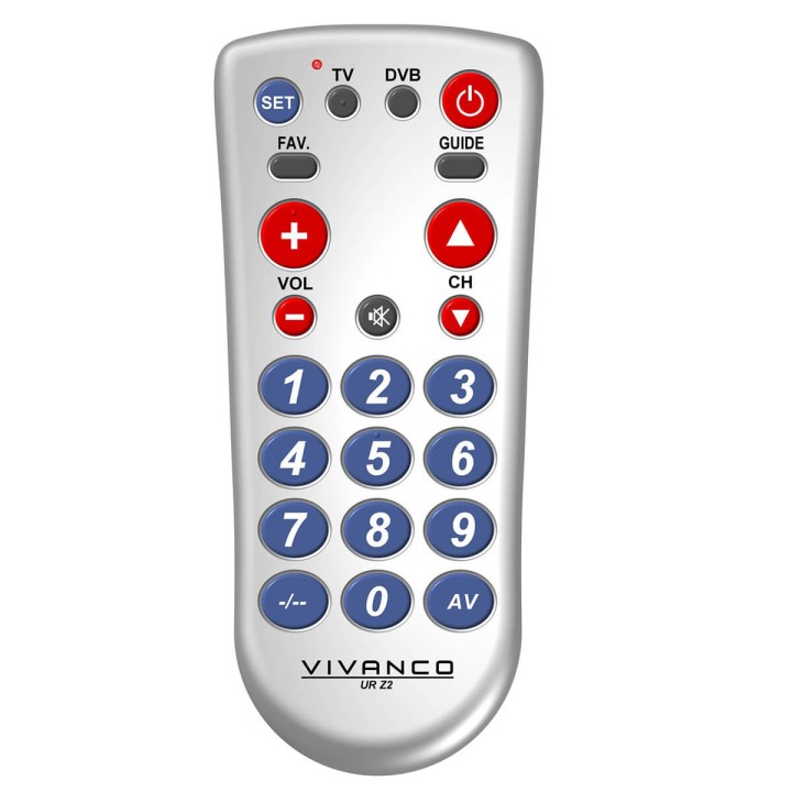 MANDO VIVANCO UNIVERSAL 2 EN 1 TV/DVB 34873