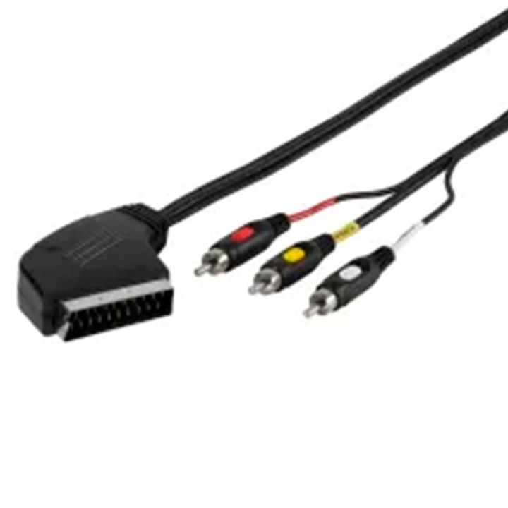 CABLE VIVANCO EUROCONECTOR A RCA 47017 2m