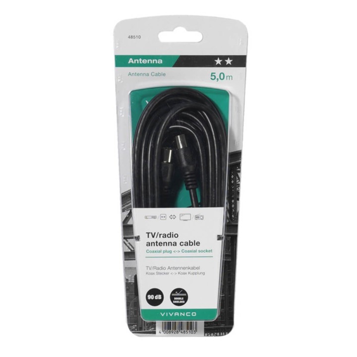 CABLE VIVANCO ANTENA 48510 5m